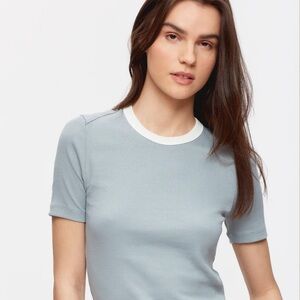 NWT KOTN Fitted Rib Tee Sz M